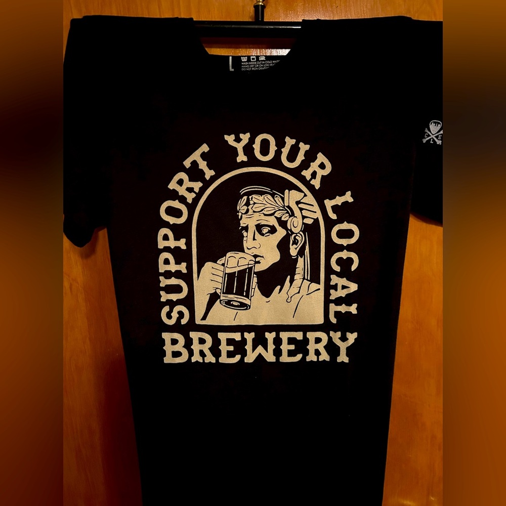 SUPPORT YOUR LOCAL BREWERY tee - Picture 2 of 2